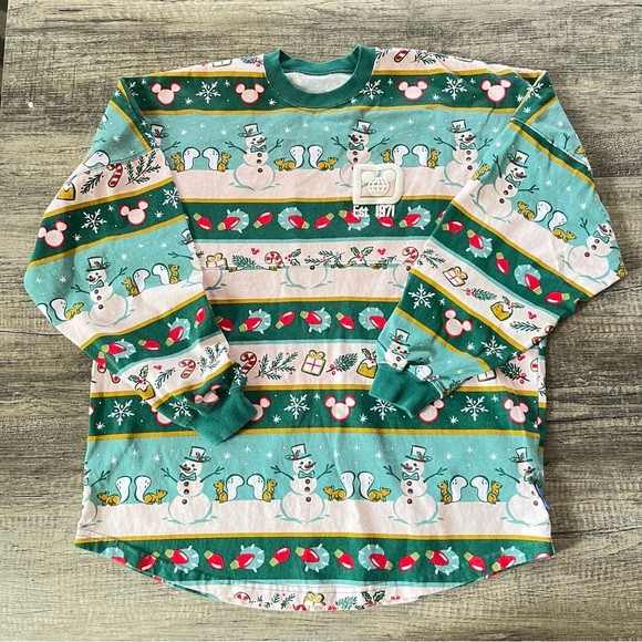 Disney Parks Holiday Spirit Christmas Spirit Jersey Size M - Picture 12 of 12